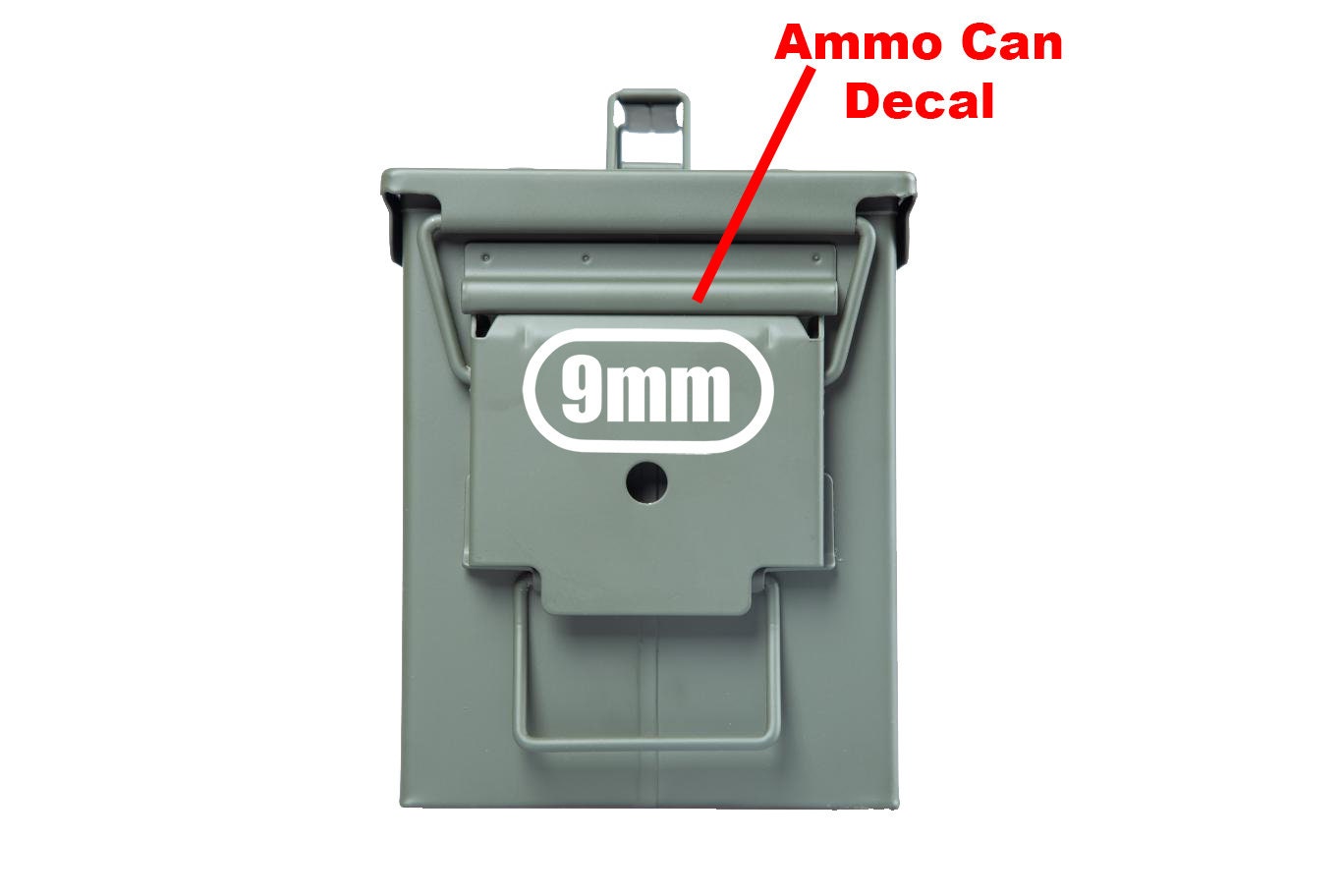 Ammo Can Decals 357 Sig