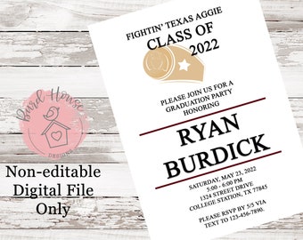 Aggie Graduation - Etsy