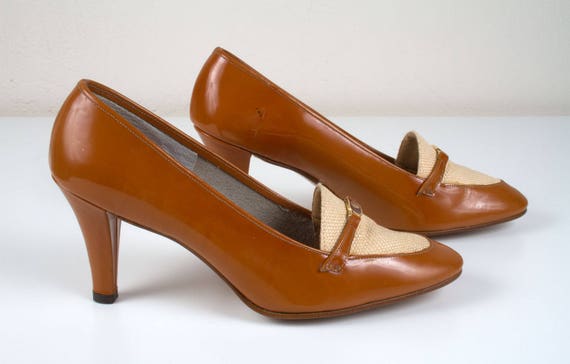 Vintage 1960s - 1970s Golo Leather Orange Brown &… - image 4