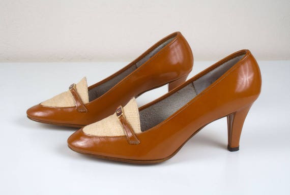 Vintage 1960s - 1970s Golo Leather Orange Brown &… - image 5