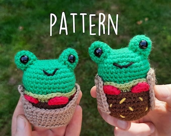 Burrito Frog Amigurumi PATTERN, Taco and Wrap Froggy Amigurumi Crochet Plushie, Frog Stress Ball Squishie in Food, Burrito and Wrap Options