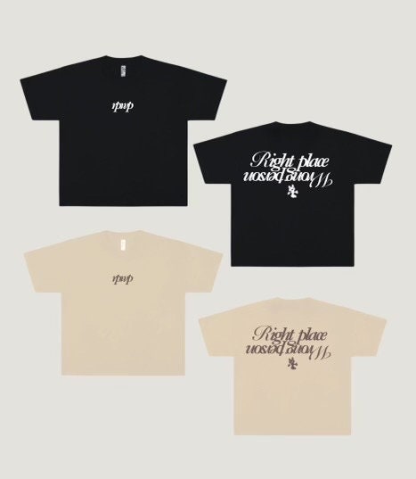 RM: Right People, Wrong Place Tシャツ L BTS RM - RIGHT PLACE, WRONG PERSON OFFICIAL MERCH S/S T