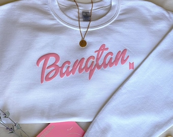 Bangtan Doll Sweatshirt mit Rundhalsausschnitt