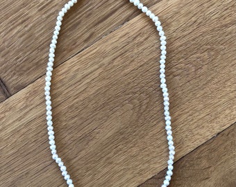 Pearl Necklace White - Etsy