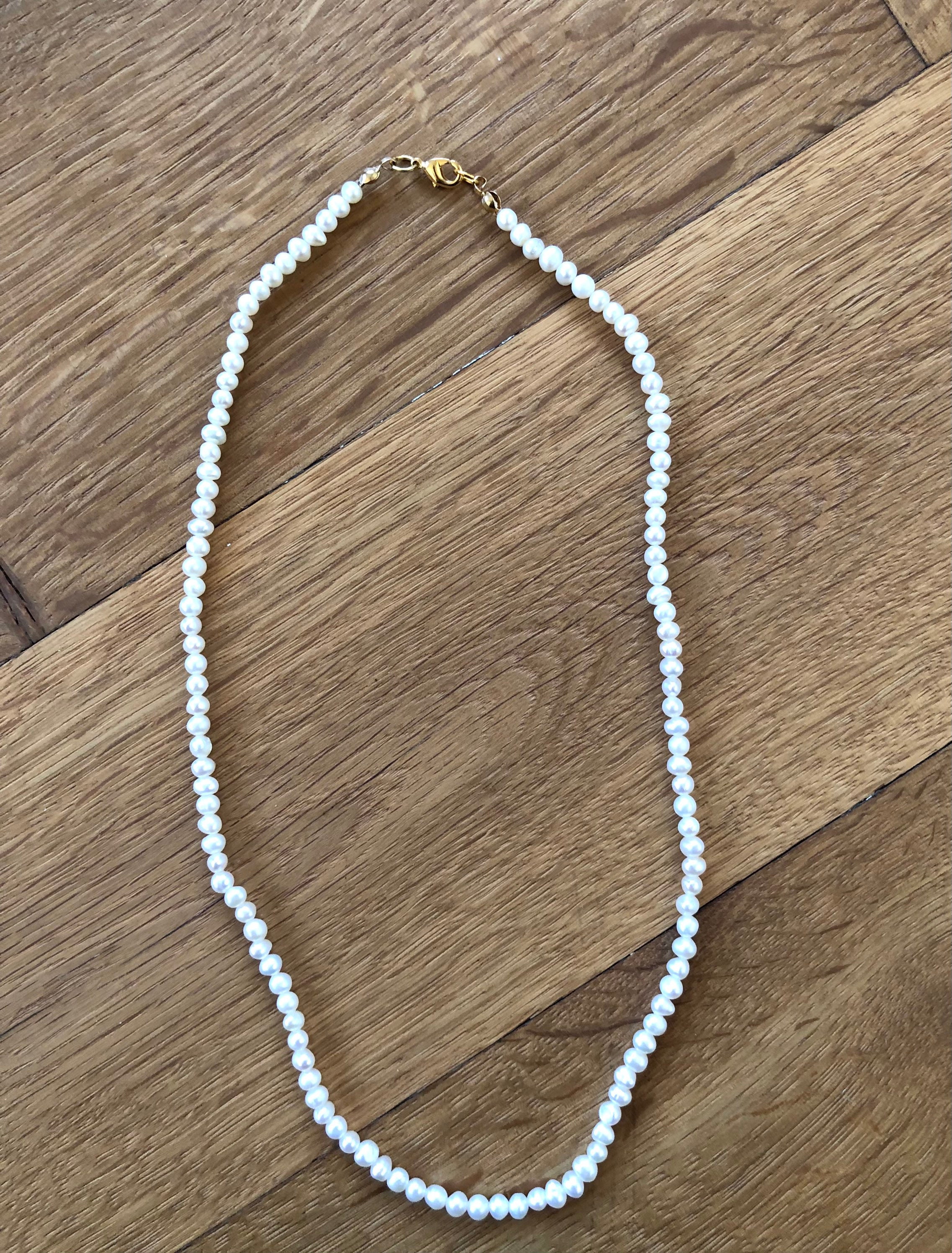 ☆【VINTAGE HOLLYWOOD】☆2-Way White Berry Pearl Necklac.e☆ s-l1200.jpg