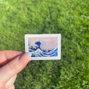 Great Wave-sticker, waterdicht vinyl, Japanse Hokusai-kunst afbeelding 4