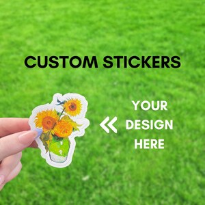 Individuelle Die Cut Sticker - Einzigartige Sticker entwerfen oder in Auftrag geben