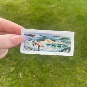 The Birth of Venus, Waterproof Vinyl Sticker, Renaissance Art painting by Adolf Hirémy-Hirschl
