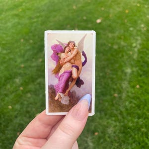 The Abduction of Psyche, Waterproof Vinyl Sticker, Fine Art painting by William Adolphe Bouguereau