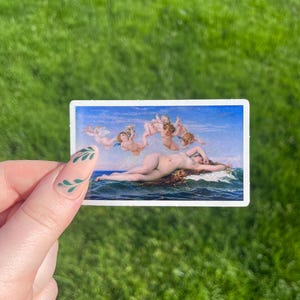 El nacimiento de Venus, vinilo adhesivo resistente al agua, cuadro artístico de Alexandre Cabanel