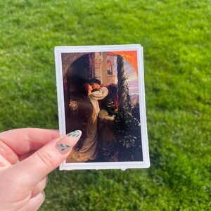 Romeo and Juliet Sticker, Preraphaelite art by Frank Dicksee image 5
