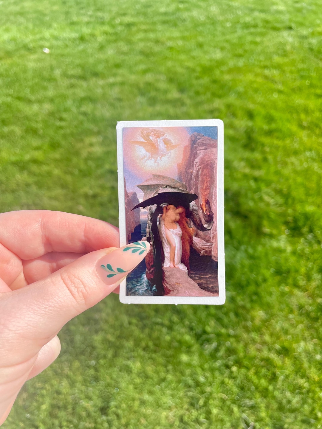 Perseus and Andromeda Sticker, Pre-raphaelite Art by Frederic Leighton ...