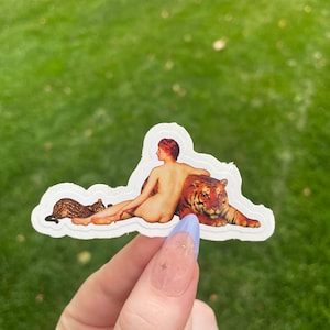 Circe, Pre-Raphaelite Waterproof Vinyl Sticker, painting by John Collier