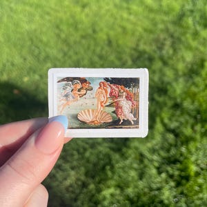 The Birth of Venus, Waterproof Vinyl Sticker, Renaissance Art painting by Botticelli image 3