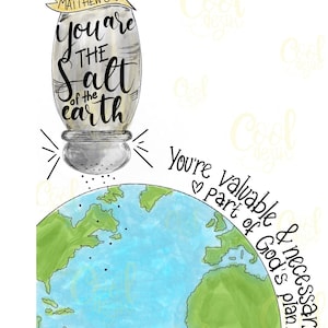 You are the salt of the earth pdf Bible creative journaling