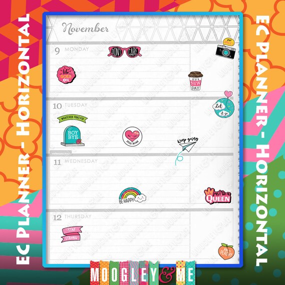 Breakup Planner Sticker Sheet for your Erin Condren Life Planner ...