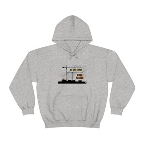 No One Cares - Unisex Heavy Blend Hooded Sweatshirt