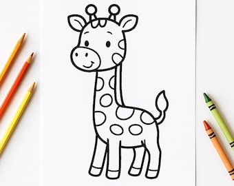 Animal Coloring Pages Bundle | 25 Printable Animal Coloring Sheets for Toddlers & Preschool Kids | Instant Download