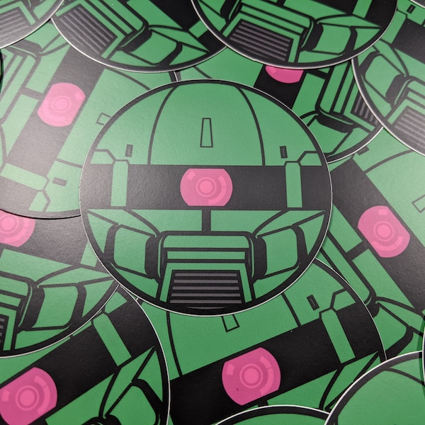 Gundam Sticker Decal Etsy