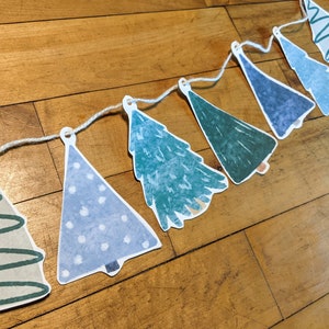 Evergreen Winter Banner, Printable Classroom Decor, Homeschool Download, Kids Room Art, Christmas Kids Decorations