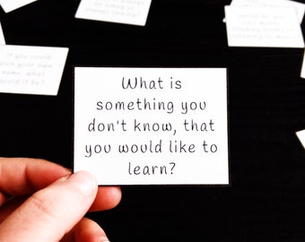 Conversation Starters for Kids, Printable Family Questions and Answers Activity Game, Children's Social Skills Download