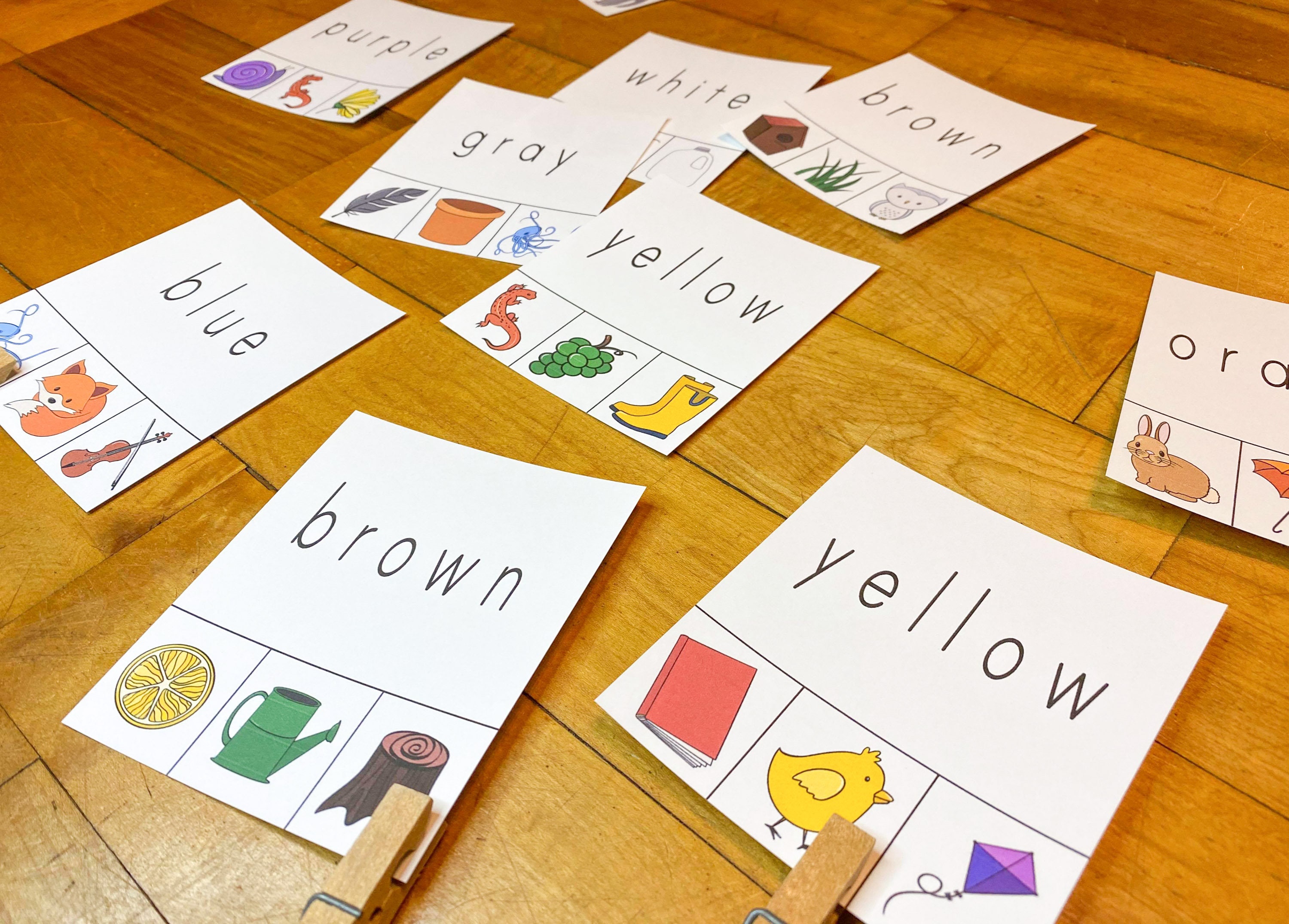 Label Colors Activity Learning Colors Printable Activity Bundle, Kids Educational Download ...