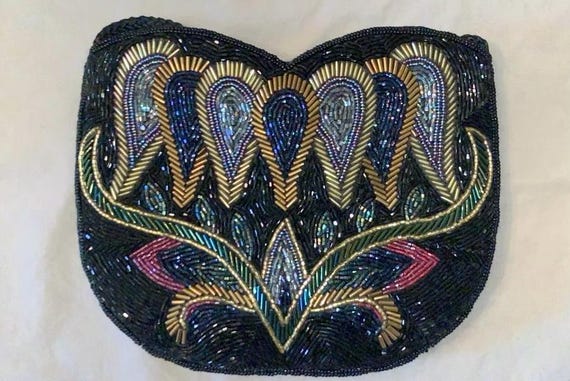 Vintage Walborg Bag - Beaded Colorful