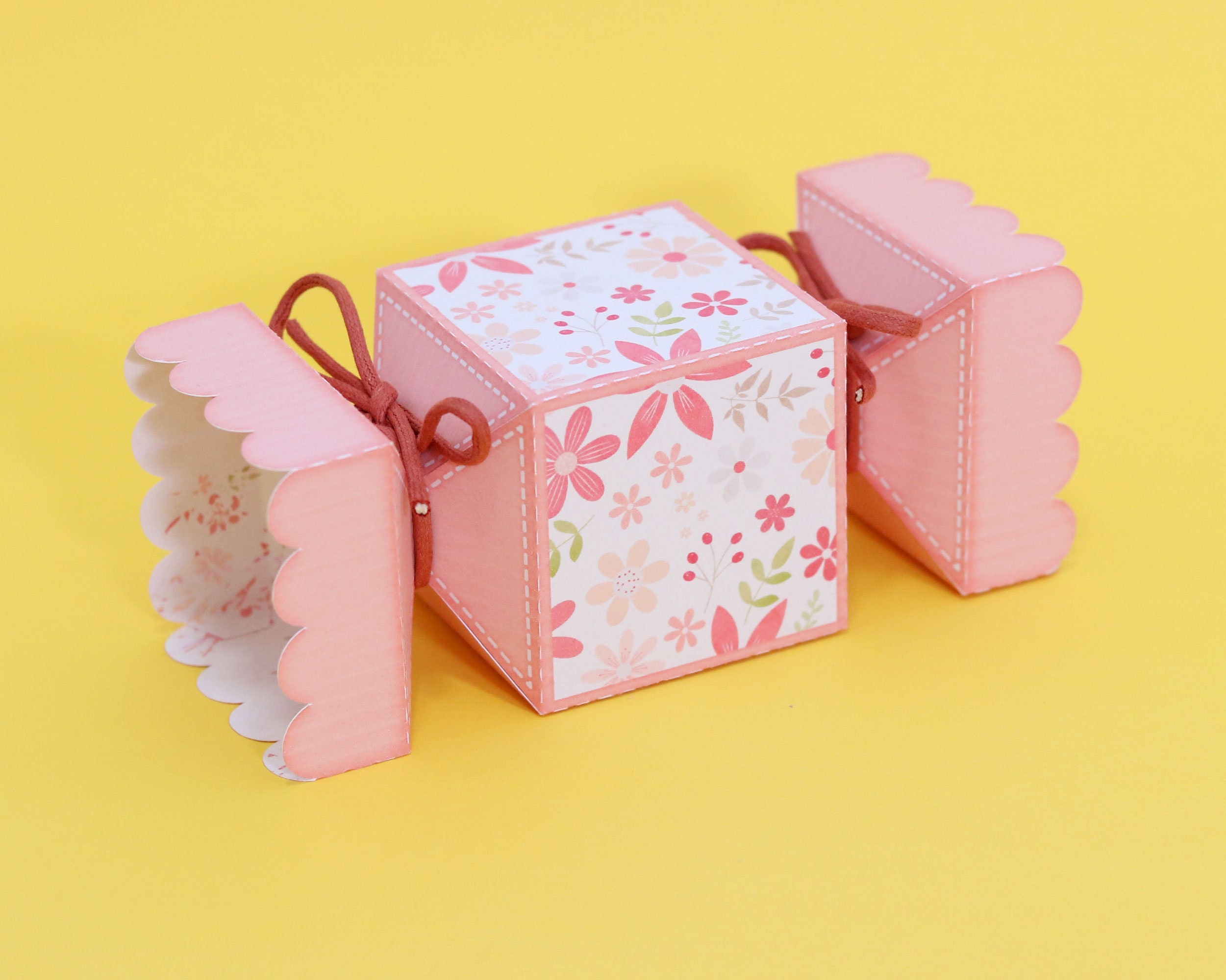 Candy Box Pack 3D Project for Papercraft Big Candy Box Large Etsy UK