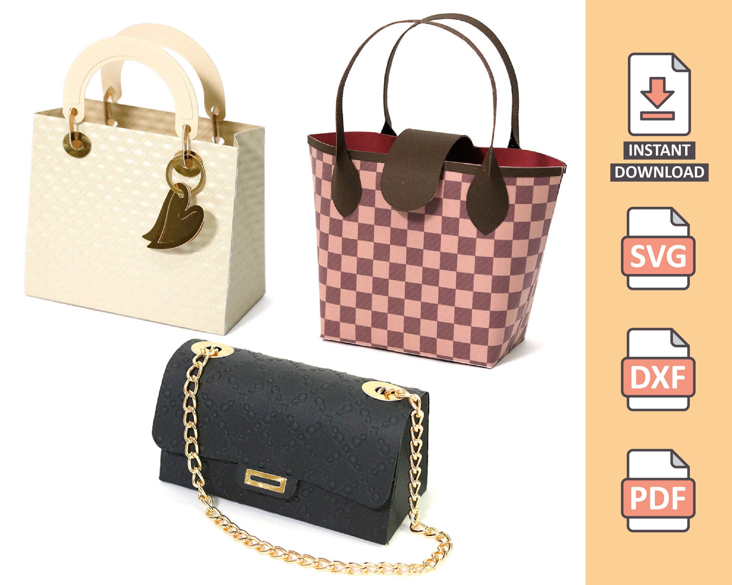 Louis Vuitton: Free Printable Paper Purses - Oh My Fiesta! in english