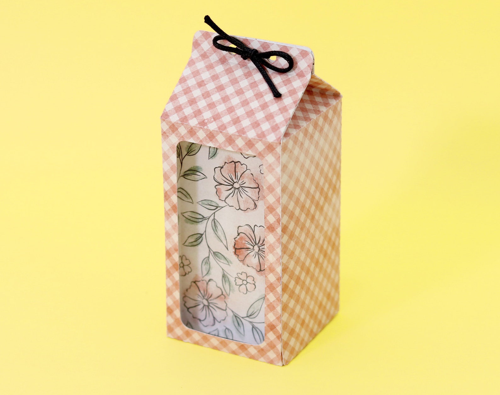 Milk Box Pack 3D Project for Papercraft Milk Box Cutting Etsy