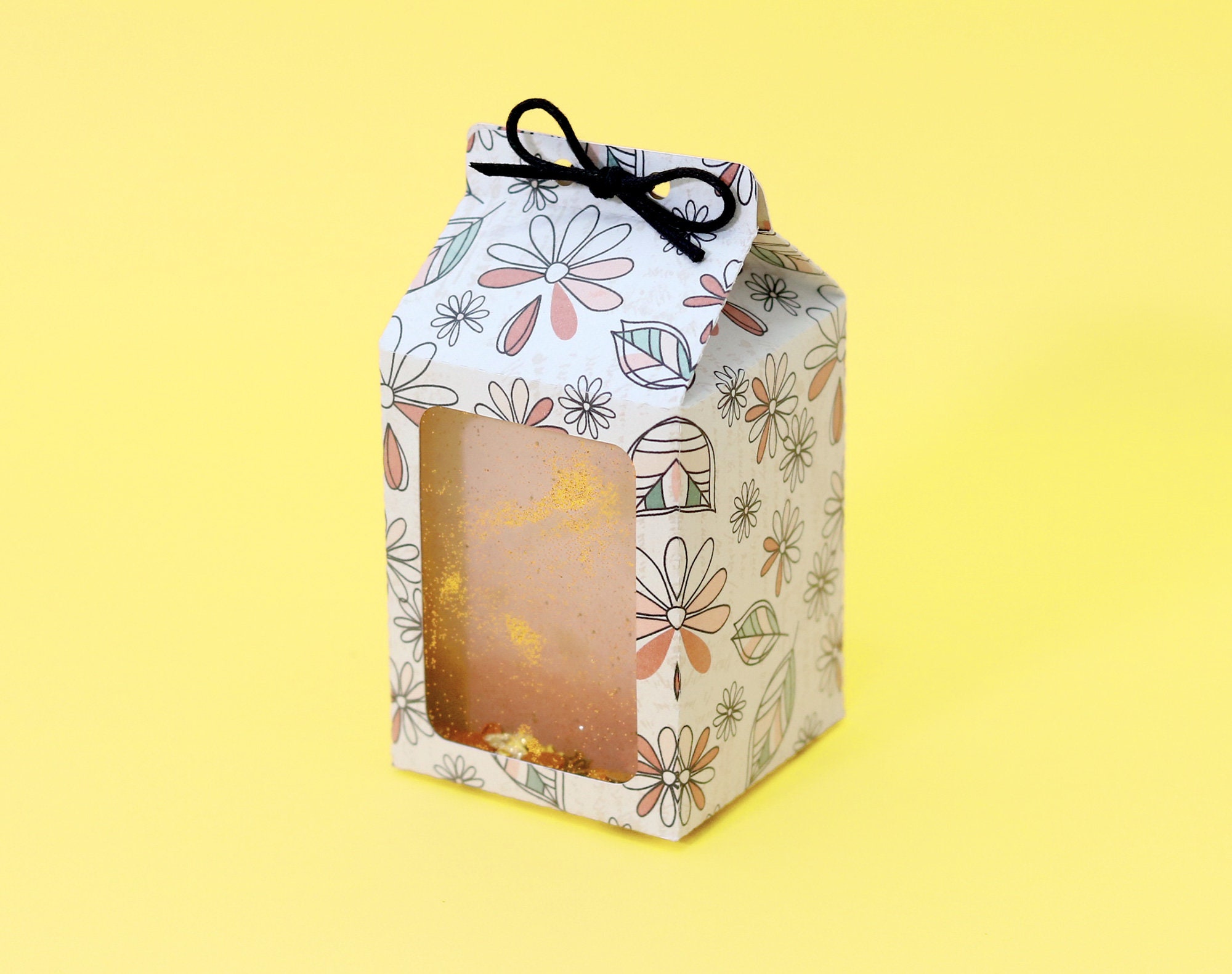 Milk Box Pack 3D Project for Papercraft Milk Box Cutting Etsy