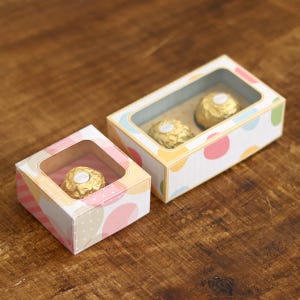 Diagonal Candies Box Pack Project - candy box chocolate easter svg silhouette cricut 3D template instant download Nilmara Quintela