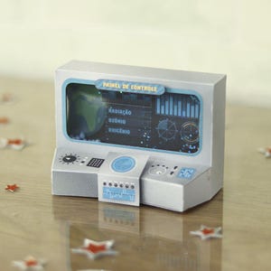 Control Panel - milkyway favor box party thema räumlich Astronaut Universum Planeten Süßigkeiten Geburtstag svg dxf geschnitten Silhouette Cricut Nilmara