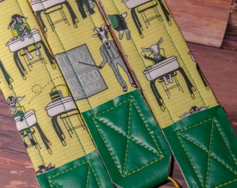 Kids These Days Camera Strap, personalized custom camera strap, teacher appreciation gift, photography accessory, goat, urban farmer, school