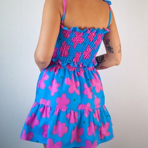 Floral Frilled Top and Mini Skirt Set