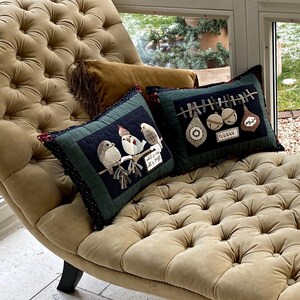 Two Winter Cushions - PDF pattern by MJJenek ENGLISH Version !