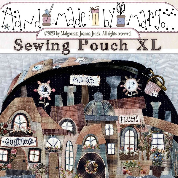 Sewing Pouch XL - PAPER (PHYSICAL) pattern in full size by MJJenek