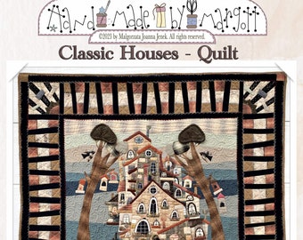 Classic Houses - Quilt pattern by MJJenek