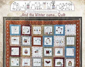 And The Winter came - Quilt pattern / Paper pattern by M. Jenek