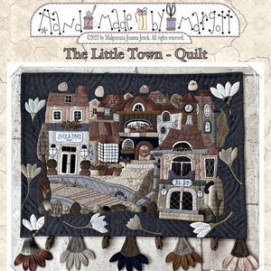 The Little Town - Quilt - Paper / Physical pattern by MJJenek