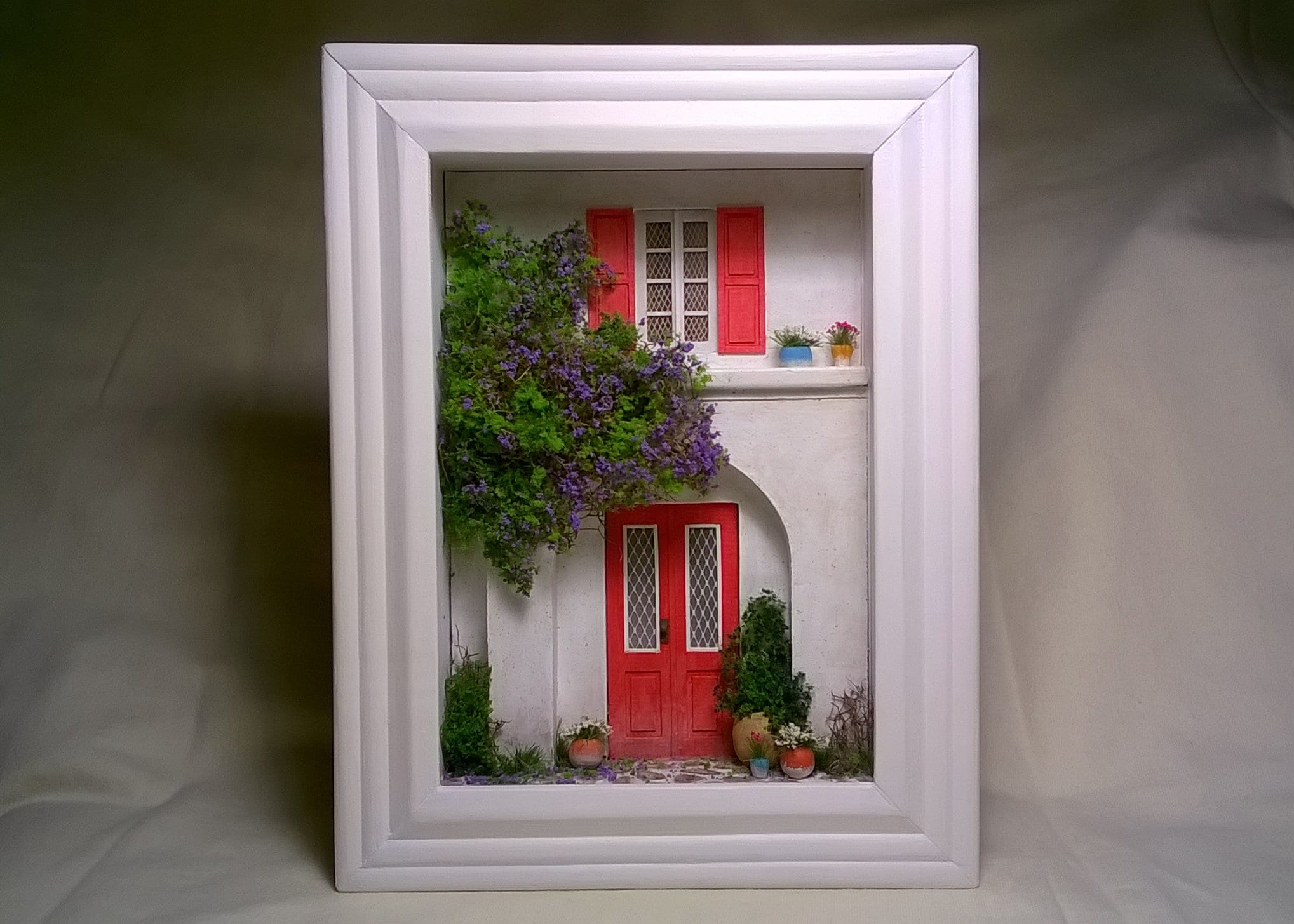 Framed Realistic 3D THE SHINING REDRUM Door Replica Diorama -  Sweden