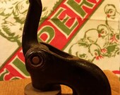 Antique Cast Iron Hand Stamp Press Embossing Seal 1874 Metropolitan Casualty Insurance Co New York