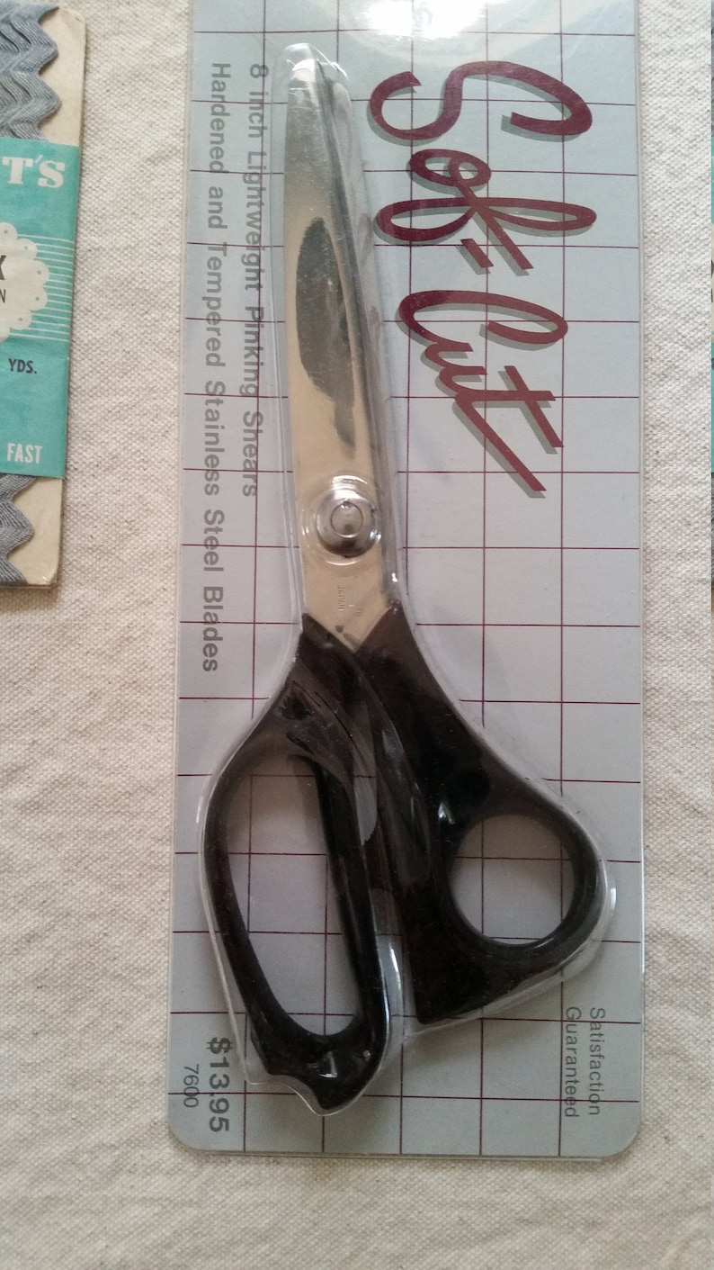Vintage Pinking Shears Singer Sewing Machine Oil Rick Trim West Germany Sewing Room Measuring Tape Junk Drawer