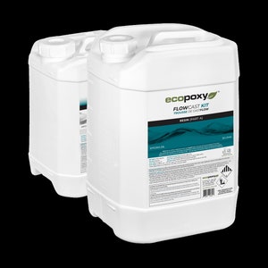 Ecopoxy Flowcast Liquid Glass Epoxy for Casting & River Tables 