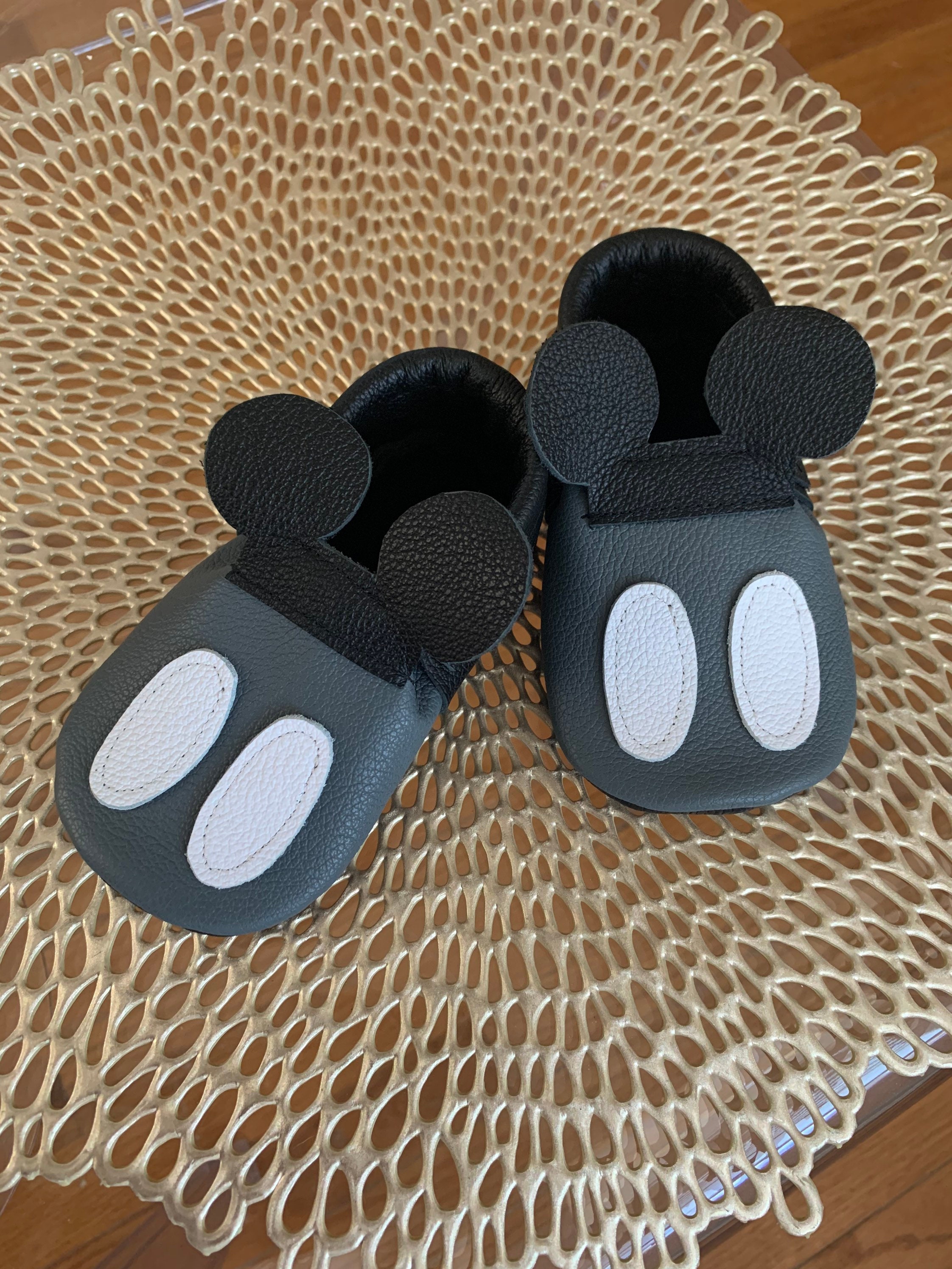 Mickey moccasins Etsy Espana