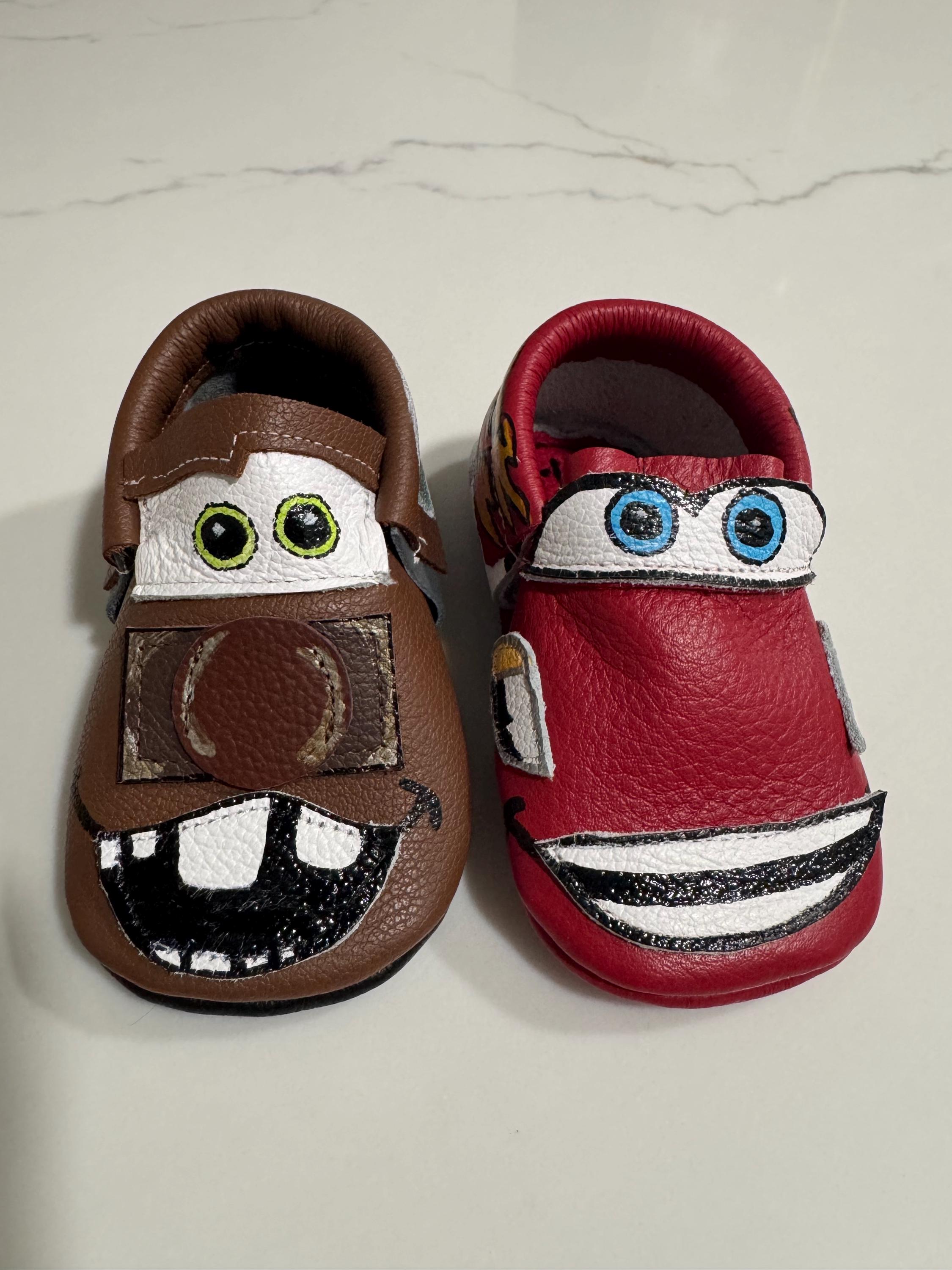 Shoes Mater Slippers Disney Cars Lightning McQueen And Tow Mater