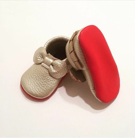 louboutin baby moccasin louboutin baby moccasin