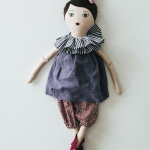 My Doll Pattern easy to sew large modern rag cloth doll tutorial, doll clothes, diy shoes image 9