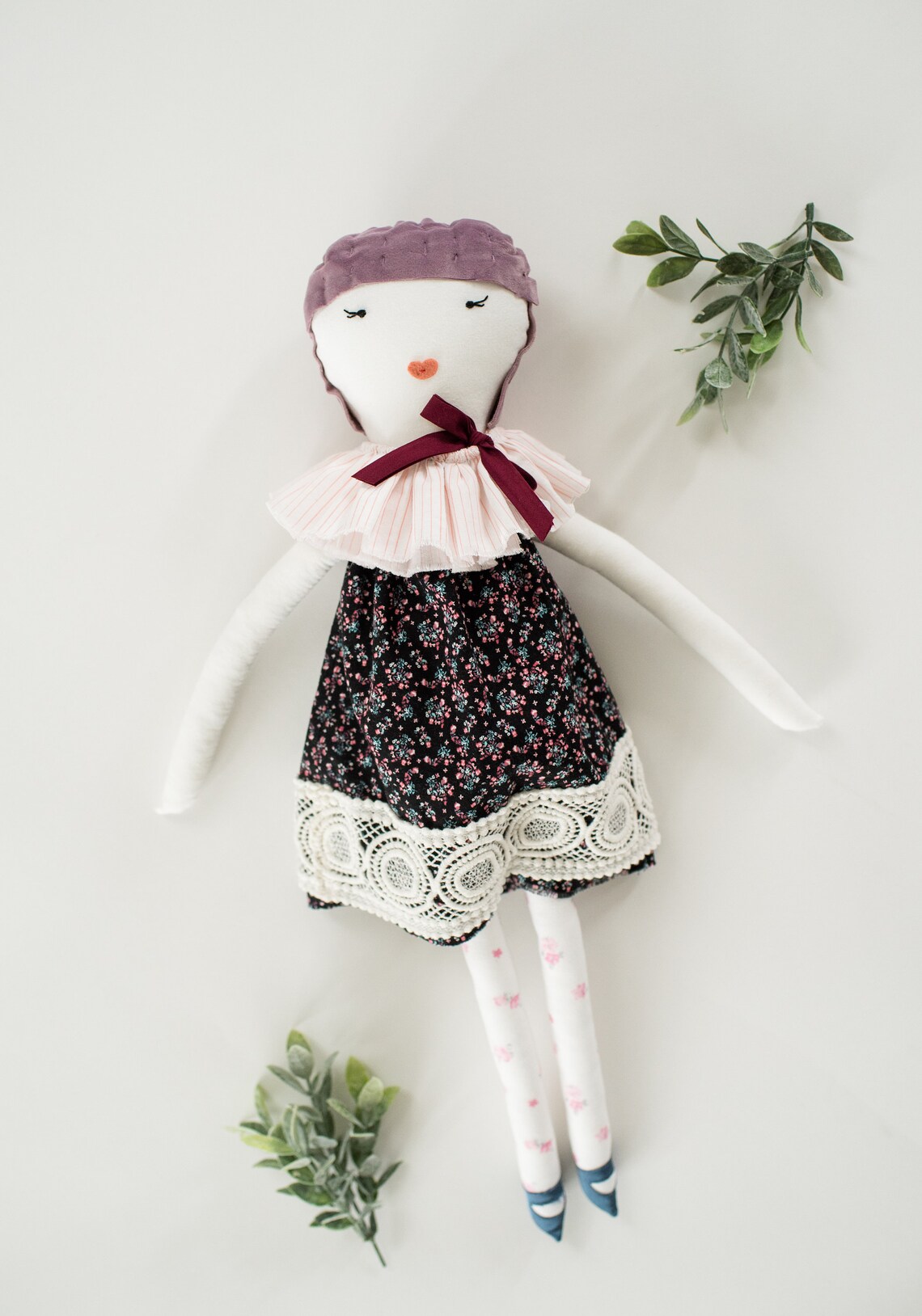 Modern Vintage Rag Doll Pattern Tutorial Diy | Etsy