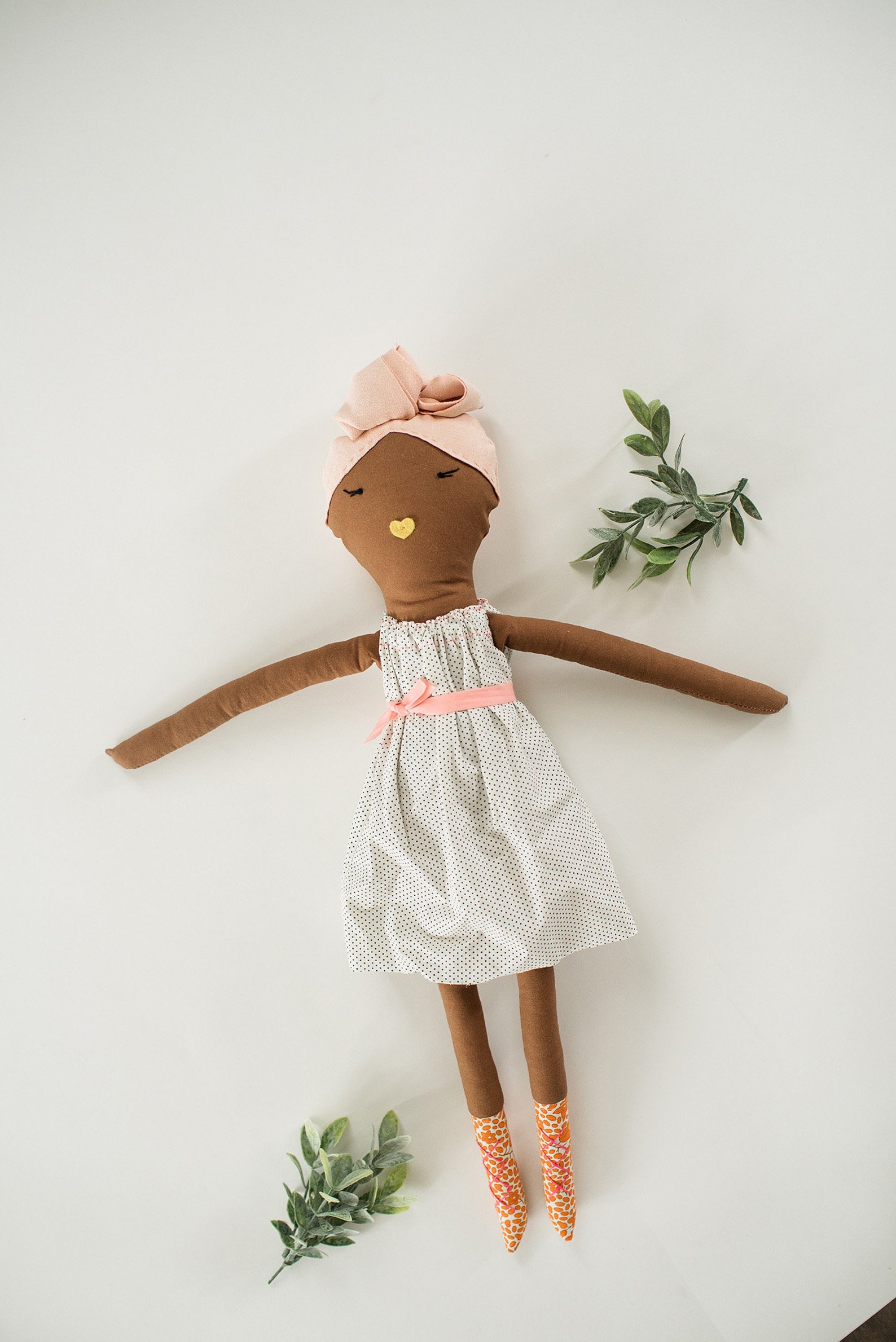 Modern Vintage Rag Doll Pattern Tutorial Diy | Etsy